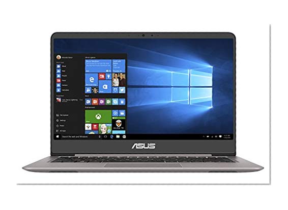 Asus Zenbook UX410UA-GV410T Ultrabook 14" Full HD Gris (Intel Core i7, 8 Go de RAM, SSD 256 Go, Windows 10) Clavier AZERTY Français
