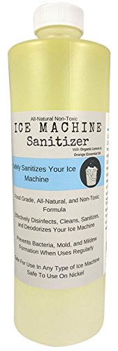 Ice Machine Cleaner 16 oz, Nickel-Safe, Non-Toxic, Ice Machine Cleaner, Universal Ice Maker Cleaner, Compatible With Affresh/Whirlpool 4396808, Manitowac, Ice-O-Matic Ice Makers
