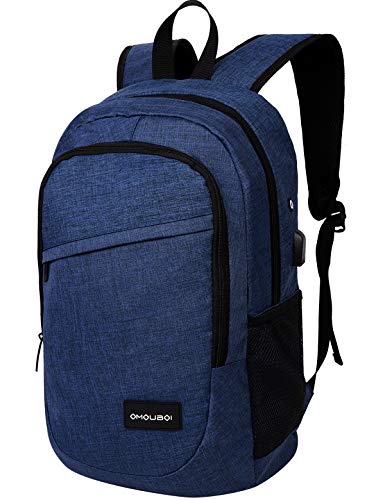 Book Cover Laptop Backpack OMOUBOI Travel Computer Backpack