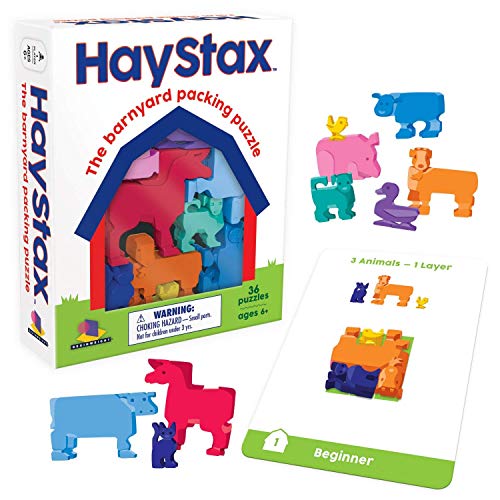 Book Cover Brainwright Hay STAX - The Barnyard Packing Puzzle