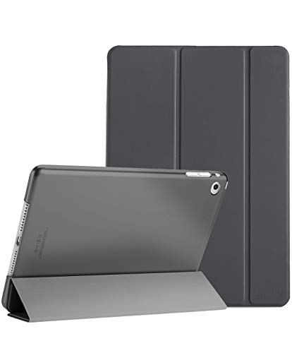 ProCase iPad Mini 4 Case Cover (Model: A1538 /A1550) - Ultra Slim Lightweight Smart Case with Translucent Frosted Back for 2015 Apple iPad mini 4 â€“Grey