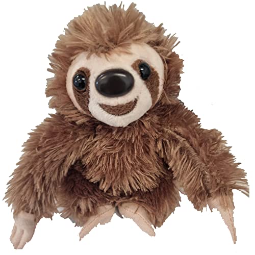 Book Cover Wild Republic Sloth Plush, Stuffed Animal, Plush Toy, Gifts for Kids, Hug’Ems 7