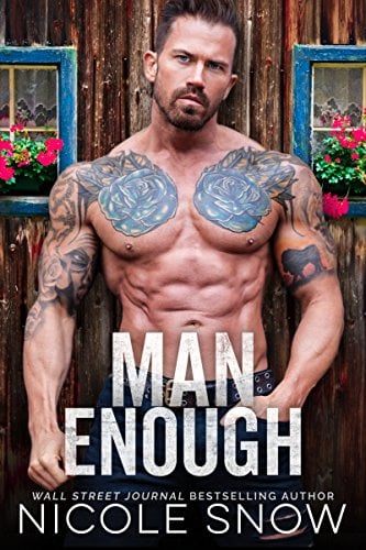 Book Cover Man Enough: A Single Dad Romance