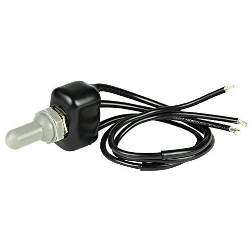 BEP 1002011 SPDT PVC Coated Toggle Switch With Wire Leads - On/Off/On