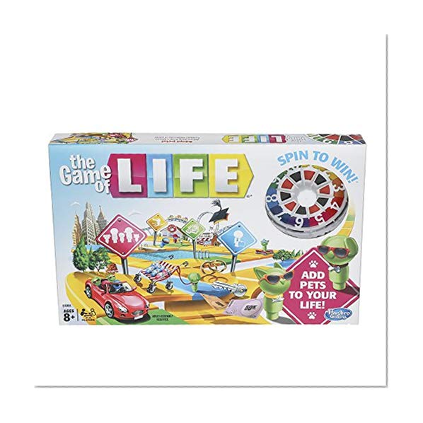 Book Cover Hasbro Game of Life