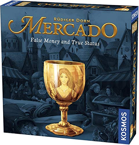 Thames & Kosmos Mercado A Family Board Game 2-4 Player | 30 Mins | Bidding | Highly Interactive