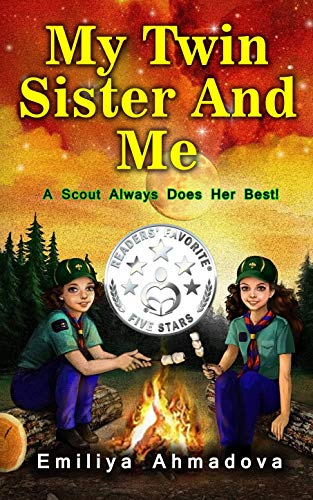 Book Cover My Twin Sister And Me: A scout always does her best! (Stories for kids in English)
