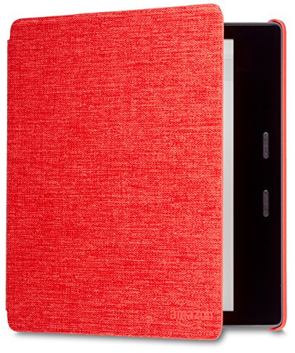 Book Cover Kindle Oasis Water-Safe Fabric Cover, Punch Red