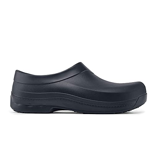 Shoes for Crews Slip-Resistant Work Clogs for Women & Men - Professional, Water-Resistant, Non-Slip Safety Shoes with Revive Cushioning for Food Service & Healthcare - Radium