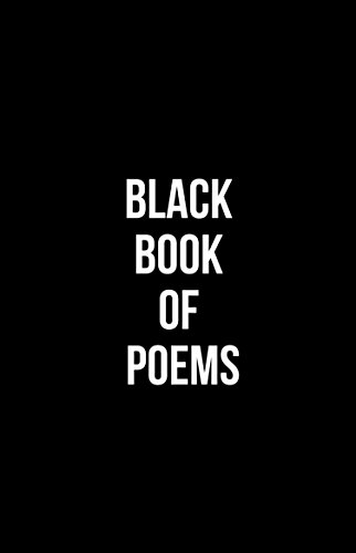 Book Cover Black Book of Poems