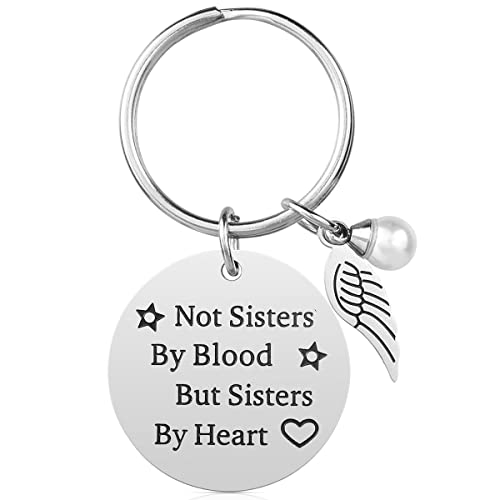 Book Cover Best Friend Gifts for Women - Friendship Keychain for Birthday Christmas Gifts for Friends