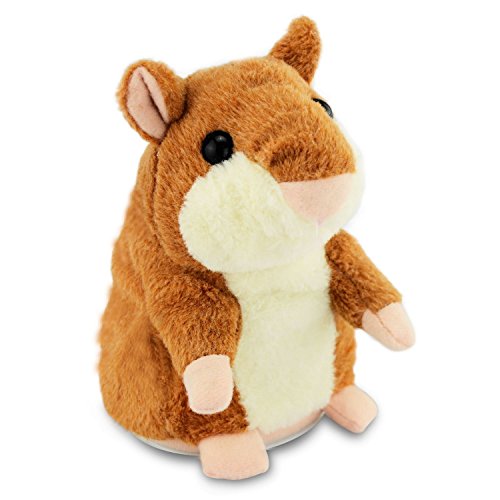 Book Cover Tuko Talking Hamster Repeats What You Say, Electronic Pet Talking Plush Toy