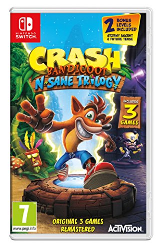 Book Cover Crash Bandicoot N. Sane Trilogy (Nintendo Switch)