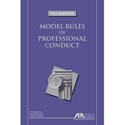 Book Cover Model Rules of Professional Conduct, 2018 Edition