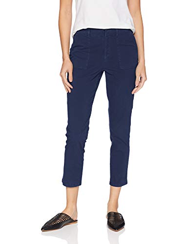 Amazon Brand - Daily Ritual Women's Washed Poplin Patch-Pocket Pant
