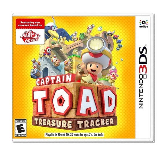 Book Cover Captain Toad: Treasure Tracker - Nintendo 3DS