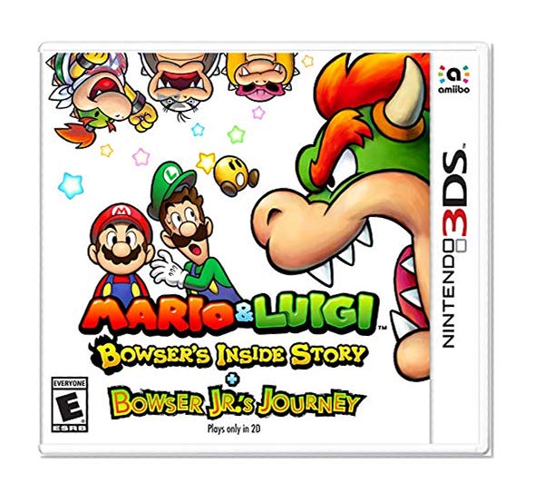 Book Cover Mario & Luigi: Bowser's Inside Story + Bowser Jr.'S Journey - Nintendo 3DS