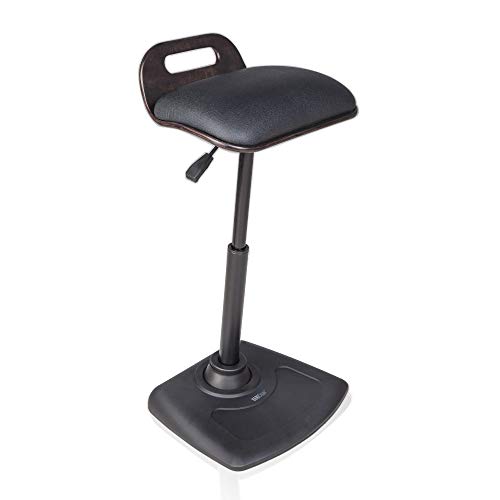 VARIDESK - Adjustable Standing Desk Chair - VARIChair Pro - Black