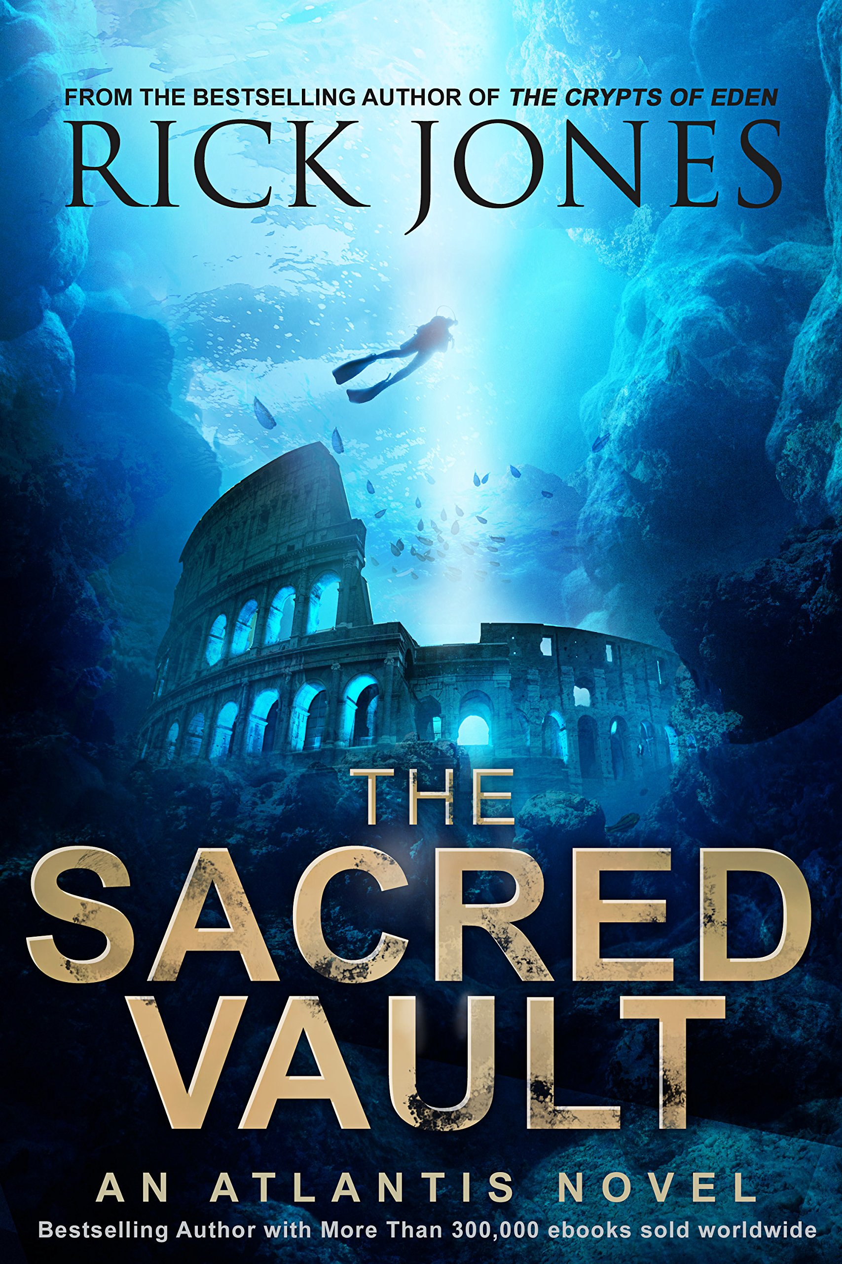Book Cover The Sacred Vault (The Quest for Atlantis Book 2)