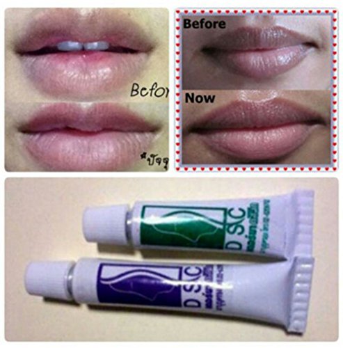 Pink Lips Cream 2 Tubes Set Derma Clinic Phannara Remove Dark Smoke Lips Balm