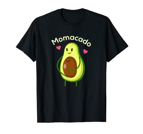 Momacado Cute Avocado Pregnancy Announcement Expecting Mom T-Shirt