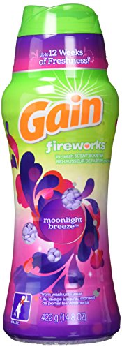 Gain Fireworks in-Wash Scent Booster Beads, Moonlight Breeze, 14.8 oz