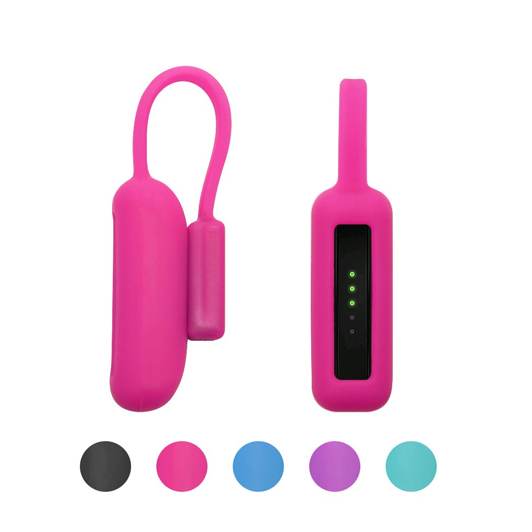 BeneStellar Fitbit Flex 2 Silicone Clip Holder, Silicone Clip Holder Built-in Smart Strong Magnetic Clasp Strap for Fitbit Flex 2,No Tracker