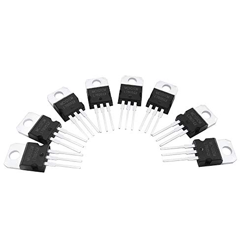 (15 Pieces) MCIGICM IC 7805 Voltage Regulator, L7805 Linear Positive Fixed 1 Output 5V 1.5A
