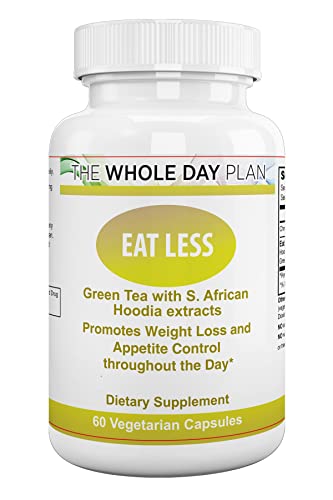 The WHOLE DAY Plan EAT Less - Weight Loss Pills for Women and Men That Works Fast - Appetite Suppressant Fat Burning Supplements for Women and Men That Work Fast - Made in USA