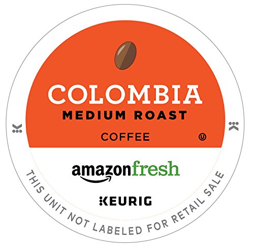 Book Cover AmazonFresh 80 Ct. K-Cups, Colombia Medium Roast, Keurig K-Cup Brewer Compatible
