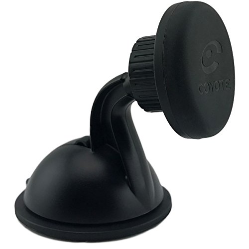 Coyote Support de fixation voiture aimanté avec ventouse mini, smartphones