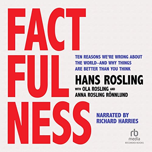 Book Cover Factfulness: Ten Reasons We're Wrong About the World - and Why Things Are Better Than You Think
