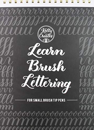 Kelly Creates 343560 122 Sheet Small Brush Workbook, Multicolor