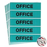Tag-A-Room Color Coded Moving Box Labels (Office)