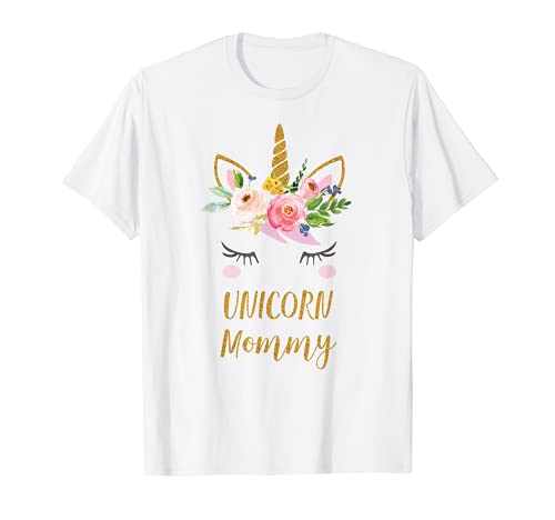 Unicorn Mom Shirt, Cute Mommy Unicorn Gift