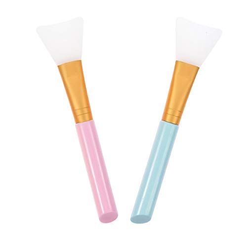Angel Kiss 2 Piece Silicone Face Mask Brush for Facials,Mud,Clay Mask, DIY, Modeling Mask, Hairless Body Lotion, Butter Applicator Tools
