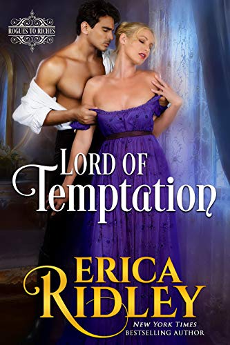 Book Cover Lord of Temptation: Regency Romance Novel (Rogues to Riches Book 4)
