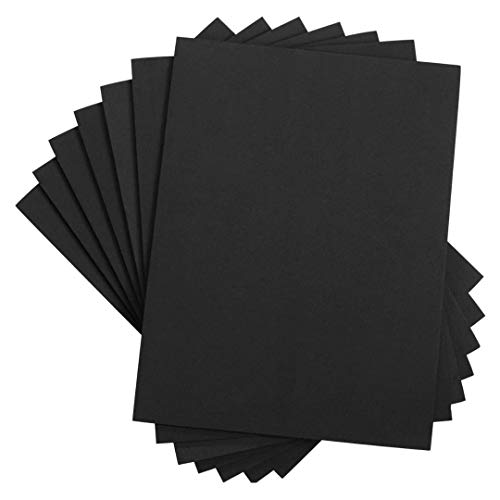 Houseables Crafts Foam Sheets, Art Supplies, Eva, 6Mm Thick, Black, 9 X 12 Inch, 10 Pack, Paper Scrapbooking, Cosplay, Crafting Foams Paper, Foamie Crafts, For Kids, Boy Souts, Halloween, Cushion