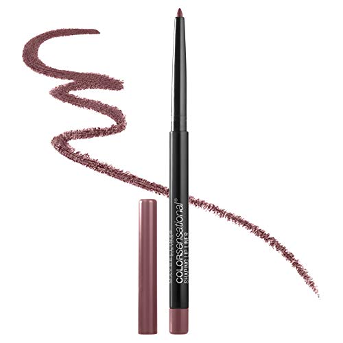 Maybelline New York Color Sensational Shaping Lip Liner with Self-Sharpening Tip, Almond Rose, Nude Pink, 1 Count