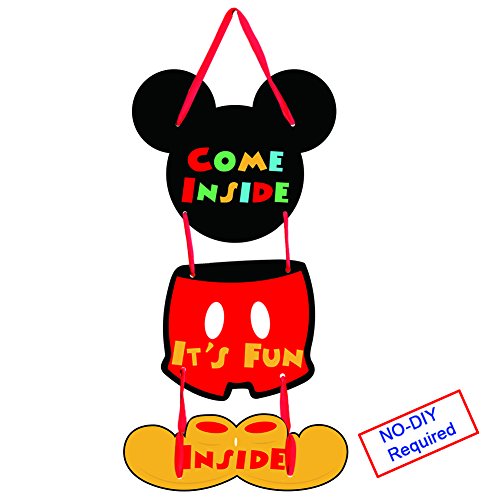 Threemart Party Supplies Come Inside It's Fun Inside 1st Birthday Welcome Hanger Kids Garland Banner For Baby Shower Parties Decoration