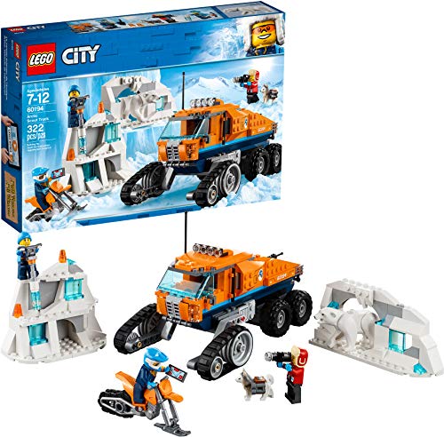 Book Cover LEGO City Arctic Scout Truck 60194 Building Kit (322 Pieces) (Discontinued by Manufacturer)