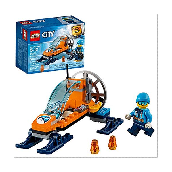 Book Cover LEGO City Arctic Ice Glider 60190 Building Kit (50 Piece)
