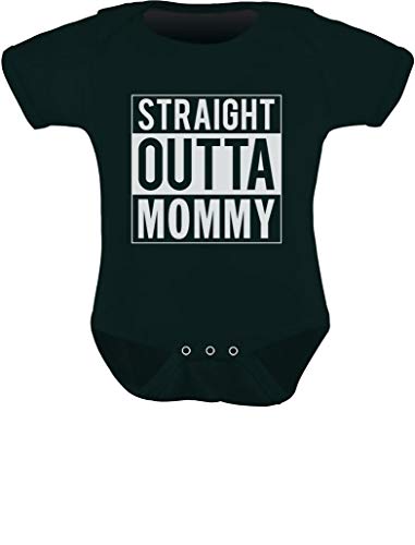 Book Cover Straight Outta Mommy Newborn Outfit Baby Boy Baby Girl Mom Gift Baby Bodysuit