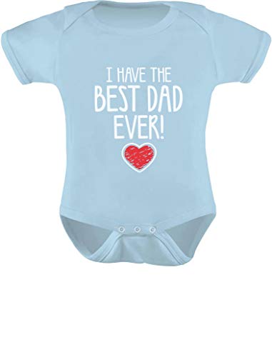 Tstars Best Dad Ever Outfit Gifts for Dads Baby Boy Girl Fathers Day Infant Bodysuit