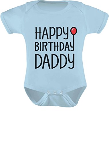Book Cover Happy Birthday Daddy Cute Boy Girl Outfit New Dad Birthday Gift Baby Bodysuit
