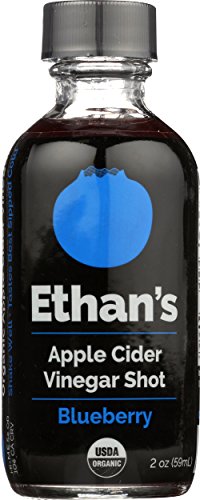 Ethan's Apple Cider Vinegar Shots, Blueberry (Pack of 12)
