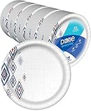 Dixie Large Paper Plates, 10 Inch, 220 Count, 2X Stronger*, Microwave-Safe, Soak-Proof, Cut Resistant, Disposable Plates For Everyday Breakfast, Lunch, & Dinner Meals