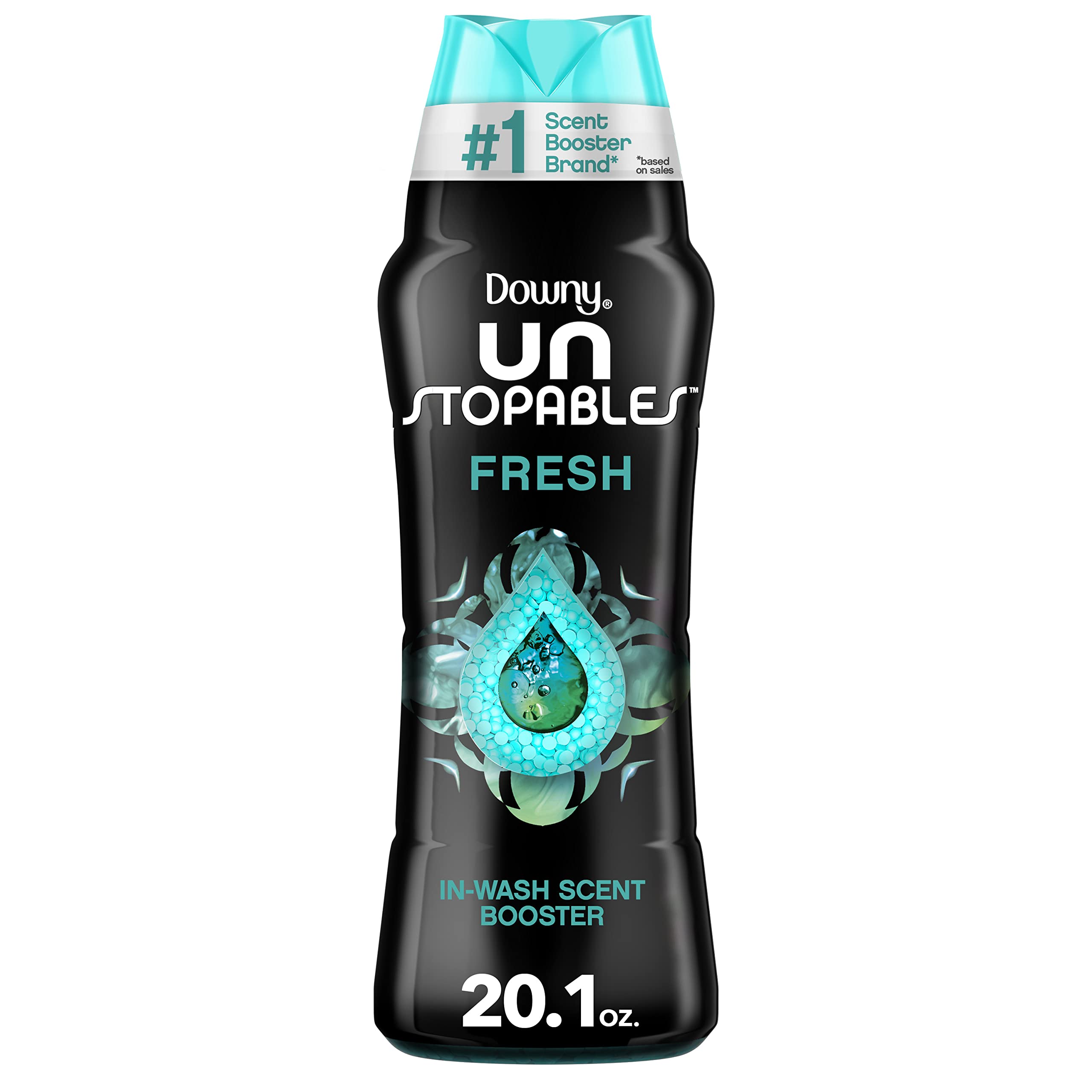 Downy Unstopables Laundry Scent Booster Beads for Washer, Fresh Scent, 20.1 Oz Scent Booster Beads 20.1oz