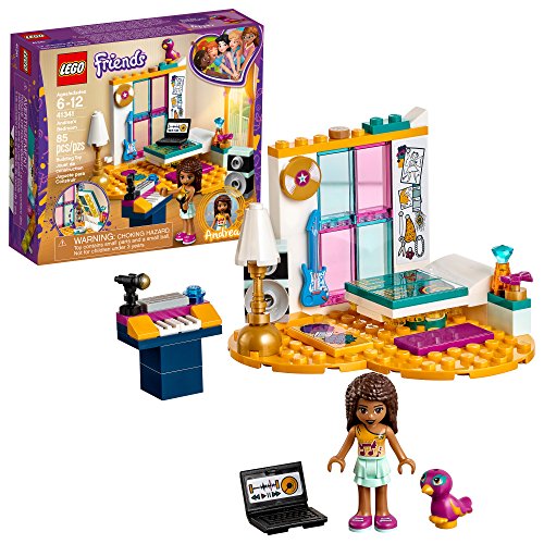 Book Cover LEGO Friends Andreaâ€™s Bedroom 41341 Building Kit (85 Piece)