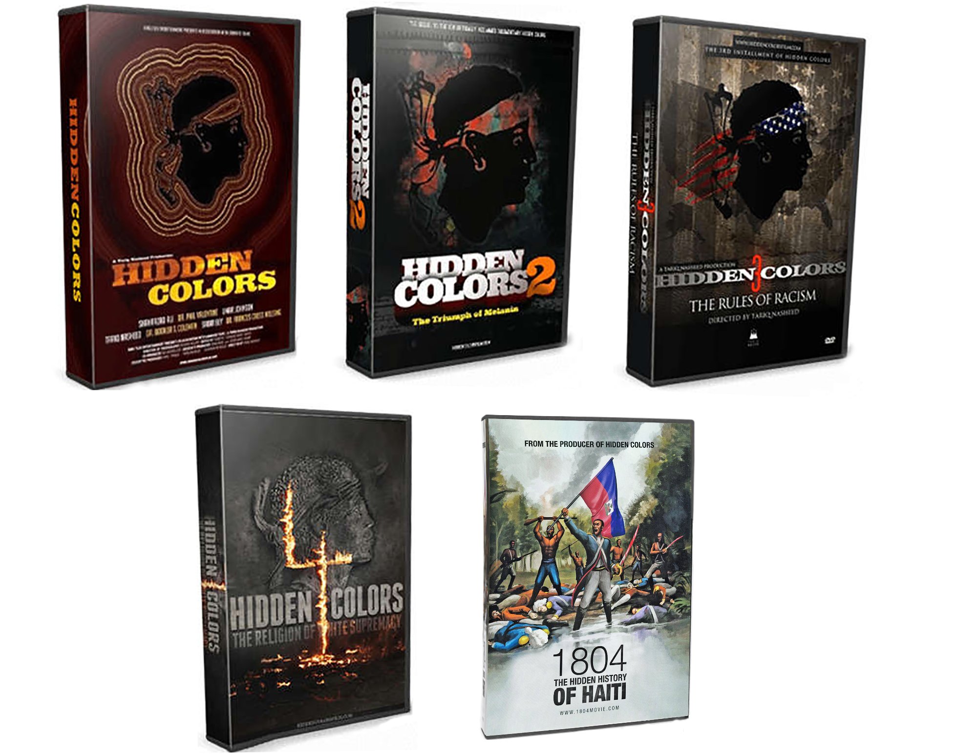 Hidden Colors Collection 1 2 3 4 & 1804: The Hidden History of Haiti